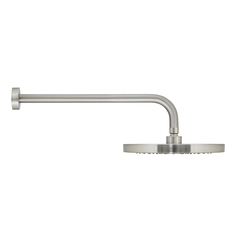 Modona 2.5 10" Rainshower Head and 13" Long Shower Arm with Flange
